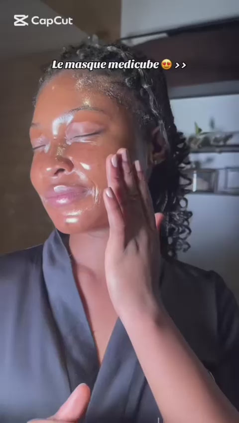 RECOMMANDÉ PAR QUATRE-VINGT-QUINZE POUR CENT DES DERMATOLOGUES - LE MASQUE DE NUIT AU COLLAGENE